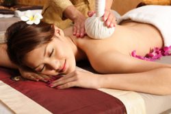 Hot Compress Therapy Massage